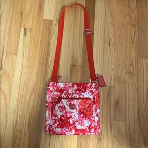 Coach Red Tie Dye Purse